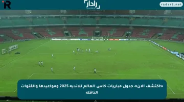 «اكتشف الآن» جدول مباريات كأس العالم للأندية 2025 ومواعيدها والقنوات الناقلة